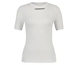 Aluskerrasto Shimano Naisten Vertex S.S. Base Layer Valkoinen